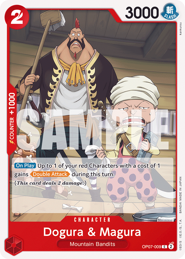 Dogura & Magura 500 Years In The Future - OP-07 One Piece Card Dogura & Magura 500 Years In The Future - OP-07 One Piece Card
