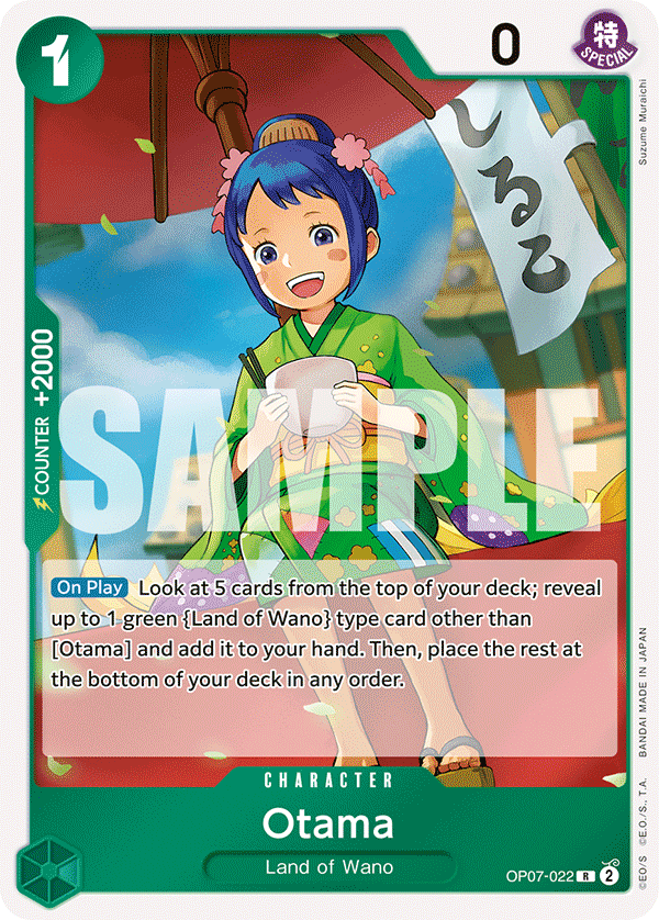 Otama 500 Years In The Future - OP-07 One Piece Card Otama 500 Years In The Future - OP-07 One Piece Card