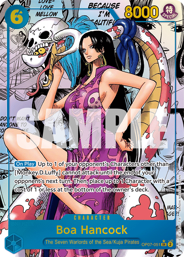 Boa Hancock 500 Years In The Future - OP-07 One Piece Card Boa Hancock 500 Years In The Future - OP-07 One Piece Card