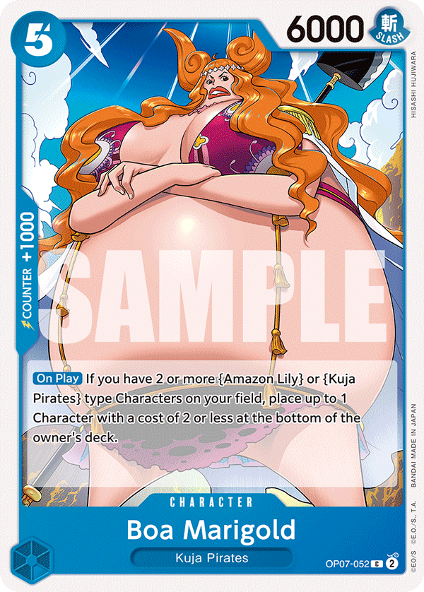 Boa Marigold 500 Years In The Future - OP-07 One Piece Card Boa Marigold 500 Years In The Future - OP-07 One Piece Card