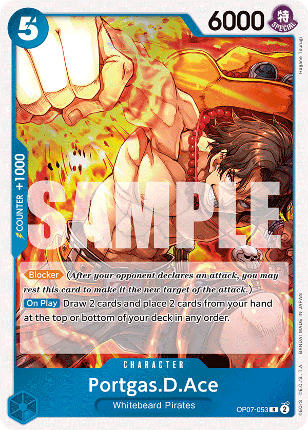 Portgas.D.Ace 500 Years In The Future - OP-07 One Piece Card Portgas.D.Ace 500 Years In The Future - OP-07 One Piece Card