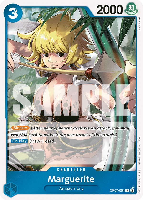 Marguerite 500 Years In The Future - OP-07 One Piece Card Marguerite 500 Years In The Future - OP-07 One Piece Card