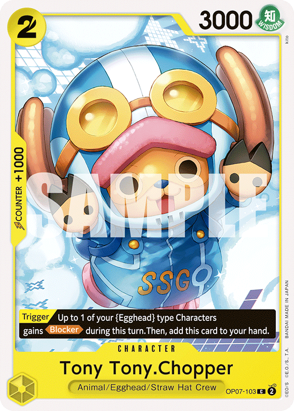 Tony Tony.Chopper 500 Years In The Future - OP-07 One Piece Card Tony Tony.Chopper 500 Years In The Future - OP-07 One Piece Card