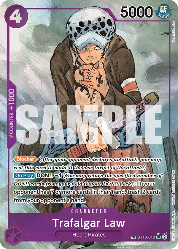 Trafalgar Law 500 Years In The Future - OP-07 One Piece Card Trafalgar Law 500 Years In The Future - OP-07 One Piece Card