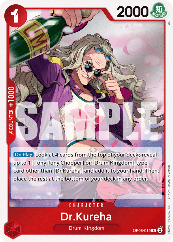 Dr.Kureha Two Legends - OP-08 One Piece Card Dr.Kureha Two Legends - OP-08 One Piece Card