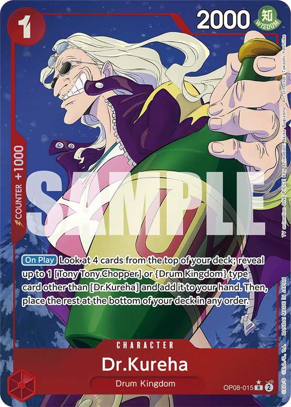 Dr.Kureha Two Legends - OP-08 One Piece Card Dr.Kureha Two Legends - OP-08 One Piece Card