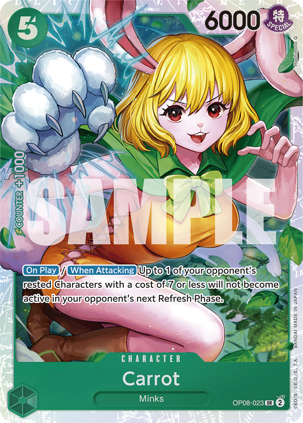 Carrot Two Legends - OP-08 One Piece Card Carrot Two Legends - OP-08 One Piece Card
