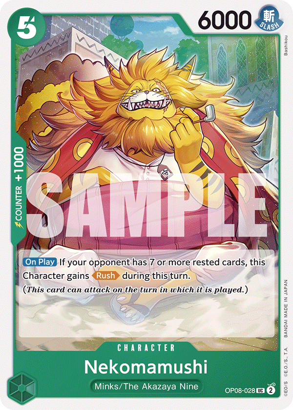 Nekomamushi Two Legends - OP-08 One Piece Card Nekomamushi Two Legends - OP-08 One Piece Card