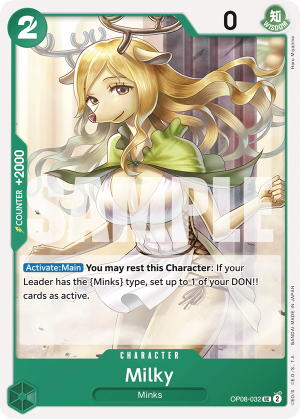 Milky Two Legends - OP-08 One Piece Card Milky Two Legends - OP-08 One Piece Card