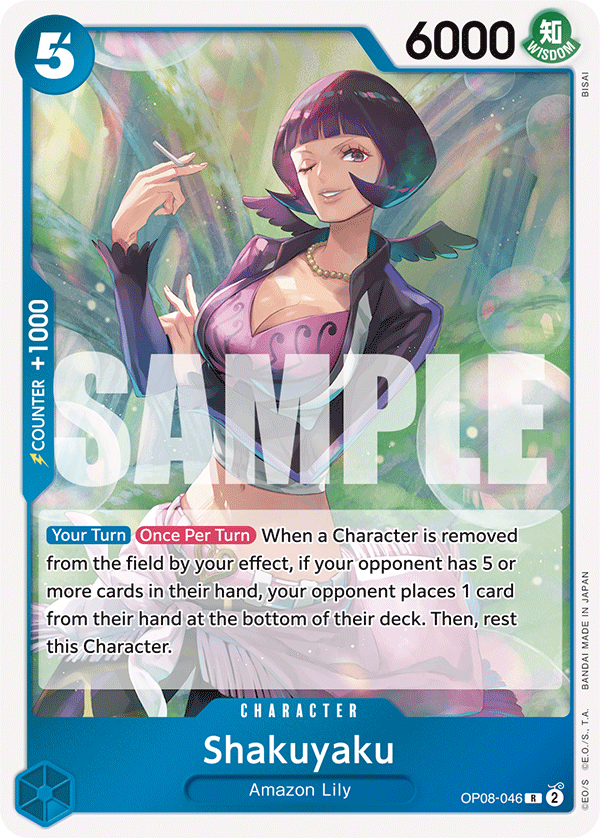 Shakuyaku Two Legends - OP-08 One Piece Card Shakuyaku Two Legends - OP-08 One Piece Card