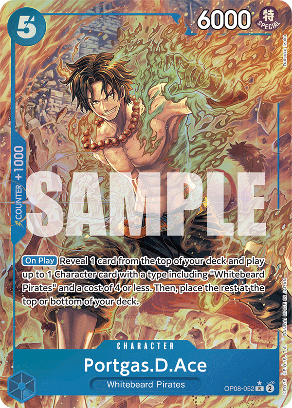 Portgas.D.Ace Two Legends - OP-08 One Piece Card Portgas.D.Ace Two Legends - OP-08 One Piece Card