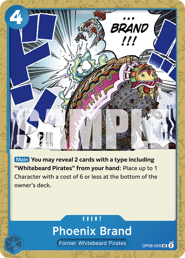 Phoenix Brand Two Legends - OP-08 One Piece Card Phoenix Brand Two Legends - OP-08 One Piece Card