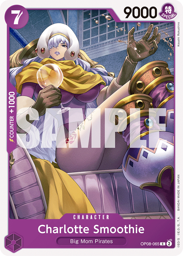 Charlotte Smoothie Two Legends - OP-08 One Piece Card Charlotte Smoothie Two Legends - OP-08 One Piece Card