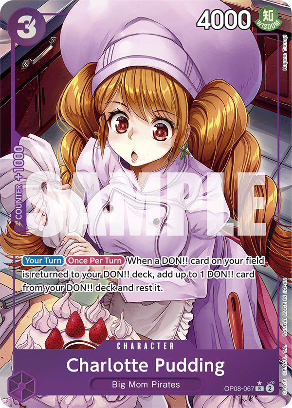Charlotte Pudding Two Legends - OP-08 One Piece Card Charlotte Pudding Two Legends - OP-08 One Piece Card