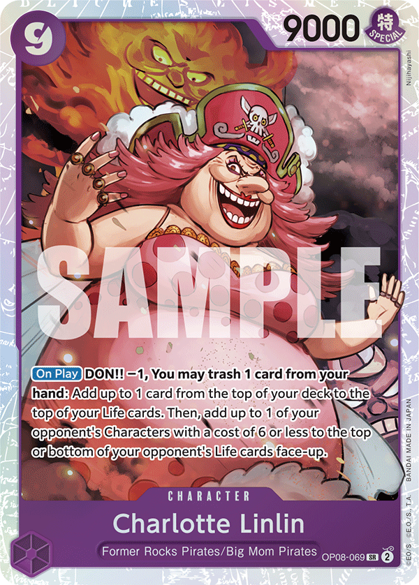 Charlotte Linlin Two Legends - OP-08 One Piece Card Charlotte Linlin Two Legends - OP-08 One Piece Card