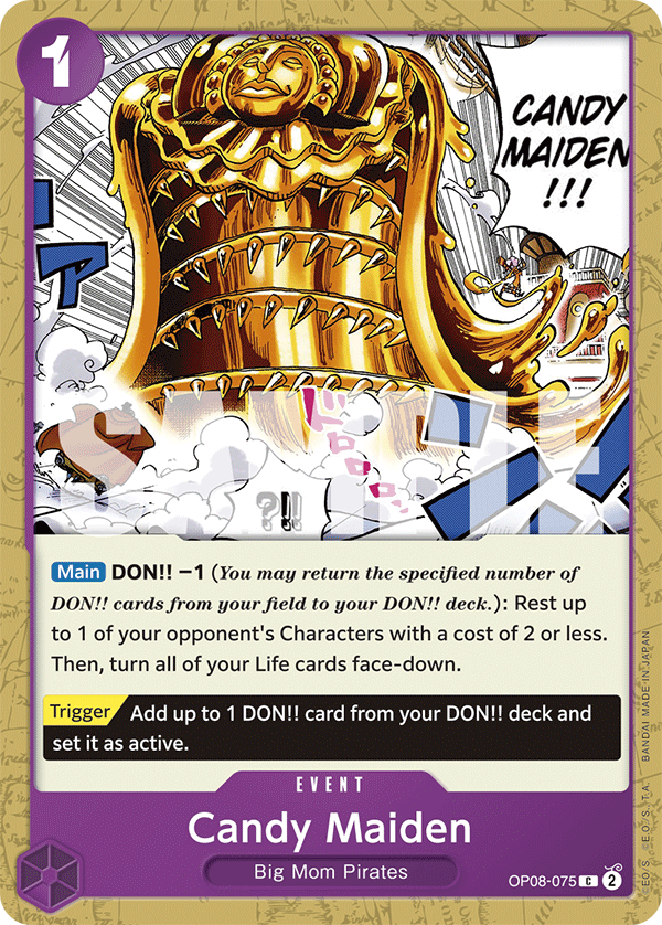 Candy Maiden Two Legends - OP-08 One Piece Card Candy Maiden Two Legends - OP-08 One Piece Card