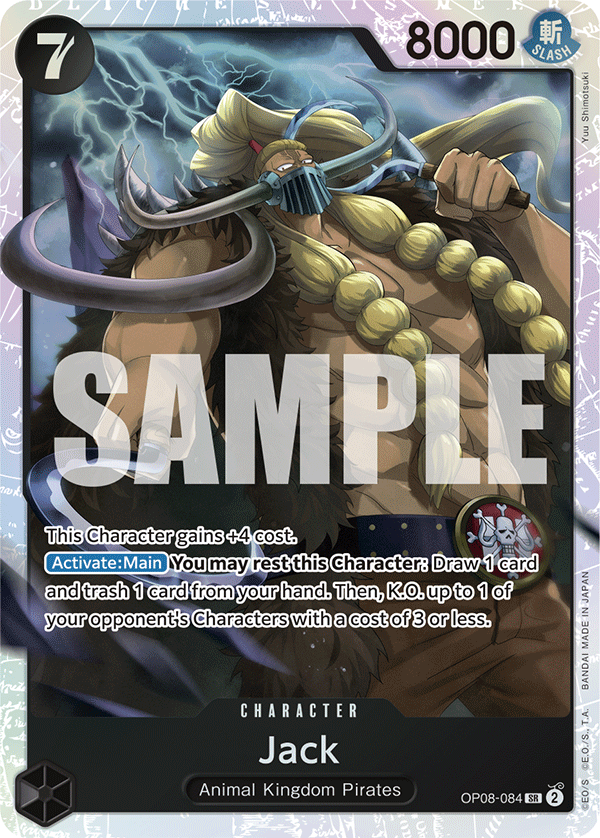 Jack Two Legends - OP-08 One Piece Card Jack Two Legends - OP-08 One Piece Card