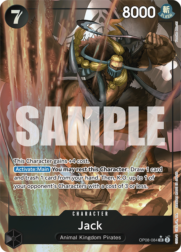 Jack Two Legends - OP-08 One Piece Card Jack Two Legends - OP-08 One Piece Card
