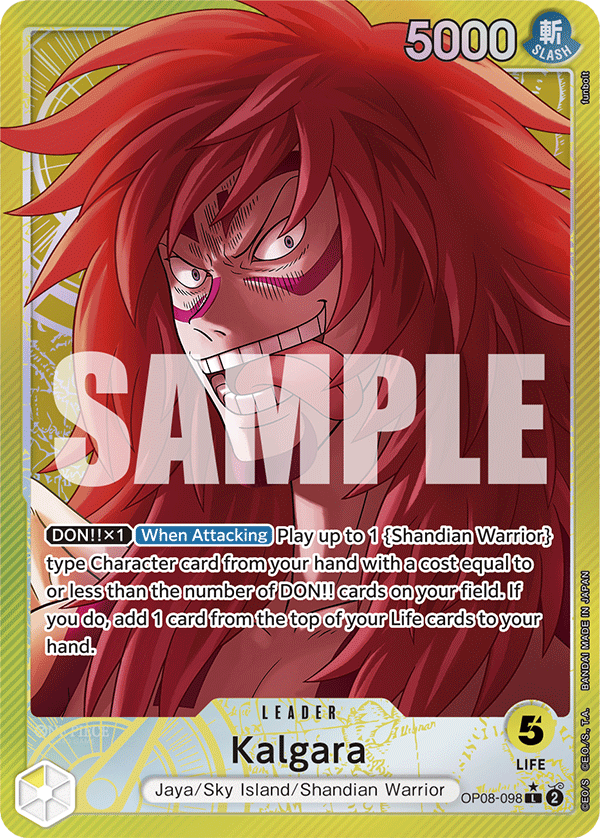 Kalgara Two Legends - OP-08 One Piece Card Kalgara Two Legends - OP-08 One Piece Card