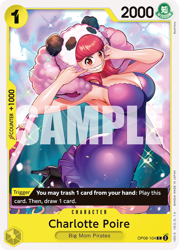 Charlotte Poire Two Legends - OP-08 One Piece Card Charlotte Poire Two Legends - OP-08 One Piece Card