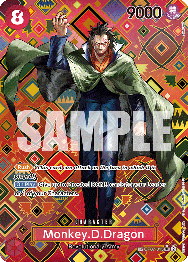 Monkey.D.Dragon Emperors In The New World - OP-09 One Piece Card Monkey.D.Dragon Emperors In The New World - OP-09 One Piece Card