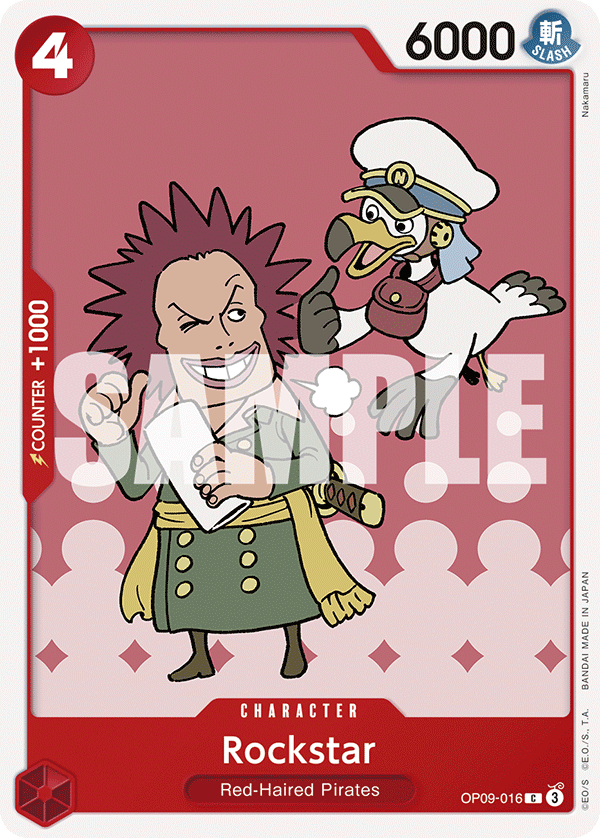 Rockstar Emperors In The New World - OP-09 One Piece Card Rockstar Emperors In The New World - OP-09 One Piece Card