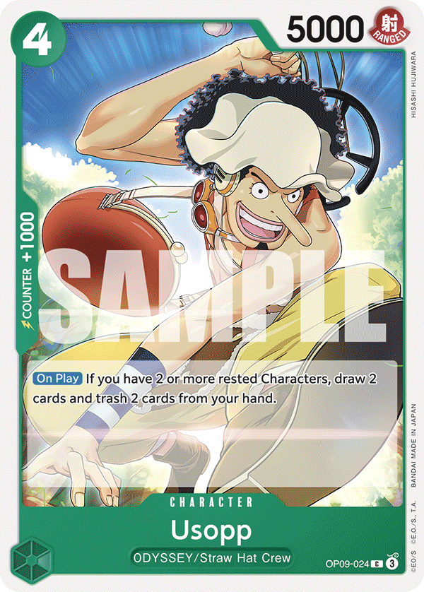 Usopp Emperors In The New World - OP-09 One Piece Card Usopp Emperors In The New World - OP-09 One Piece Card