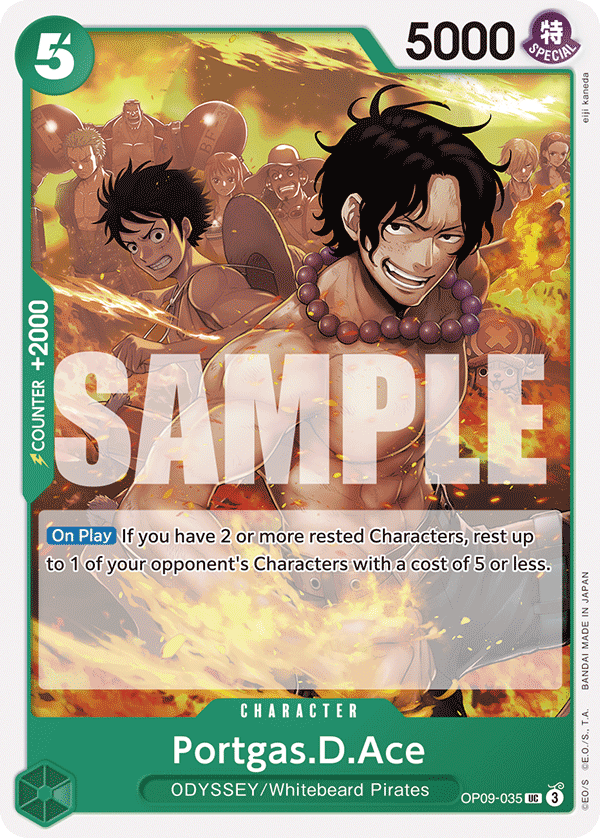 Portgas.D.Ace Emperors In The New World - OP-09 One Piece Card Portgas.D.Ace Emperors In The New World - OP-09 One Piece Card