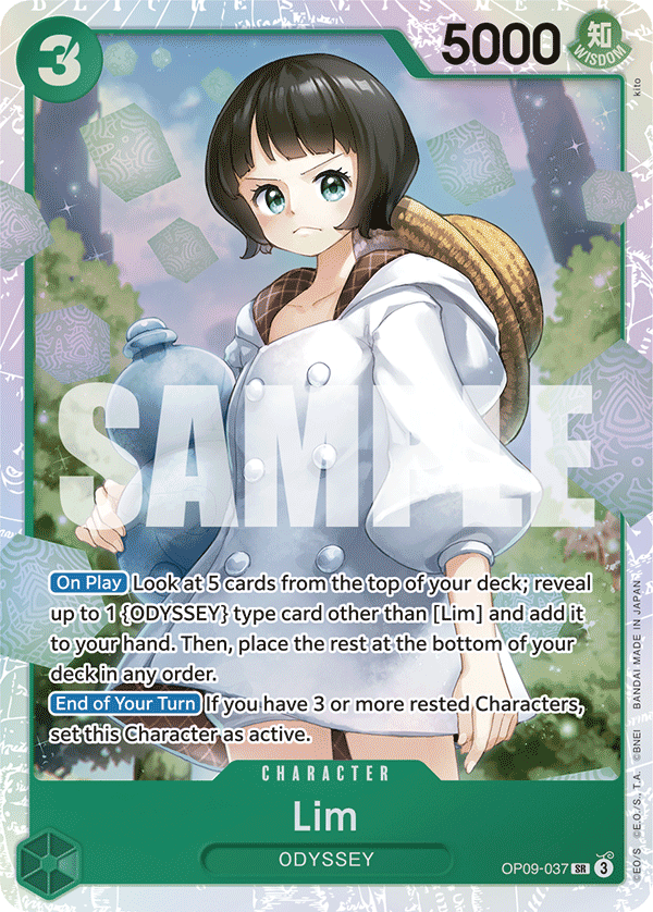 Lim Emperors In The New World - OP-09 One Piece Card Lim Emperors In The New World - OP-09 One Piece Card