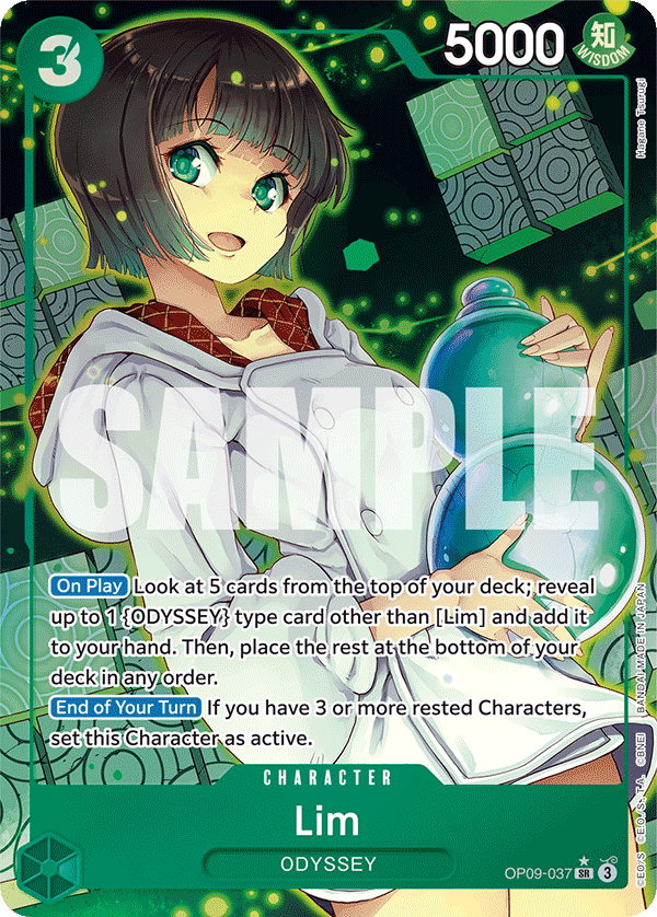 Lim Emperors In The New World - OP-09 One Piece Card Lim Emperors In The New World - OP-09 One Piece Card