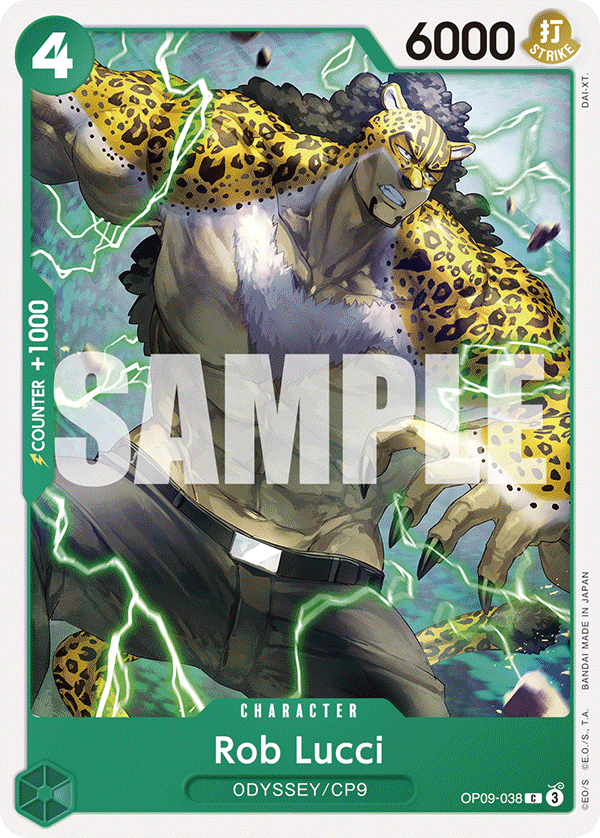 Rob Lucci Emperors In The New World - OP-09 One Piece Card Rob Lucci Emperors In The New World - OP-09 One Piece Card