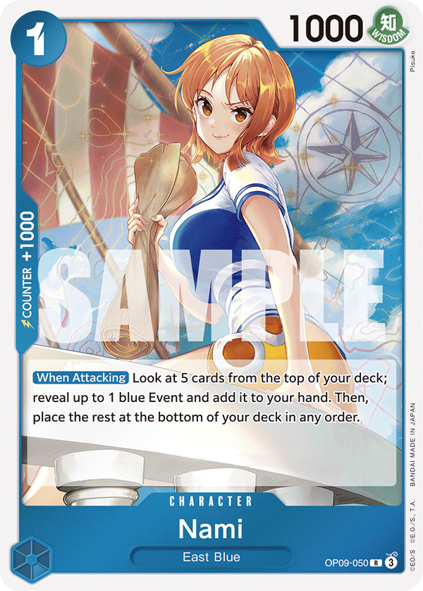Nami Emperors In The New World - OP-09 One Piece Card Nami Emperors In The New World - OP-09 One Piece Card