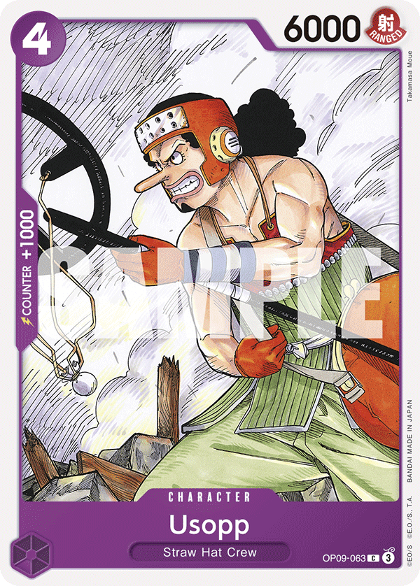 Usopp Emperors In The New World - OP-09 One Piece Card Usopp Emperors In The New World - OP-09 One Piece Card