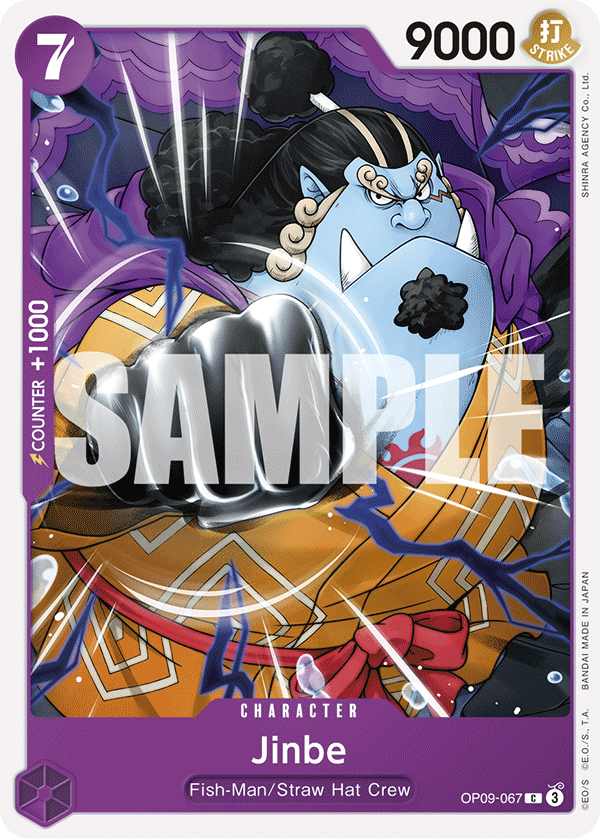 Jinbe Emperors In The New World - OP-09 One Piece Card Jinbe Emperors In The New World - OP-09 One Piece Card