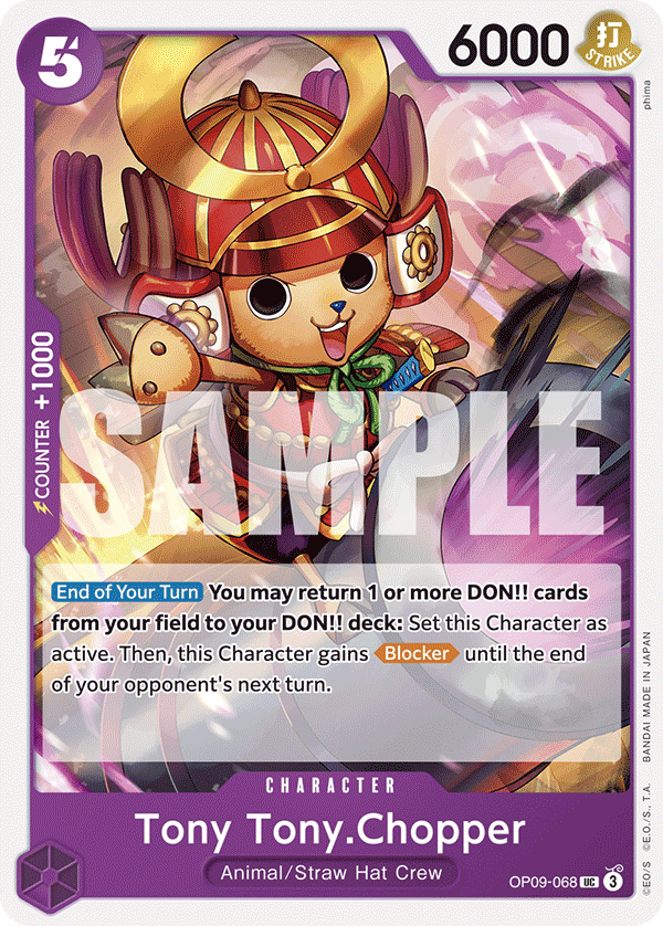 Tony Tony.Chopper Emperors In The New World - OP-09 One Piece Card Tony Tony.Chopper Emperors In The New World - OP-09 One Piece Card