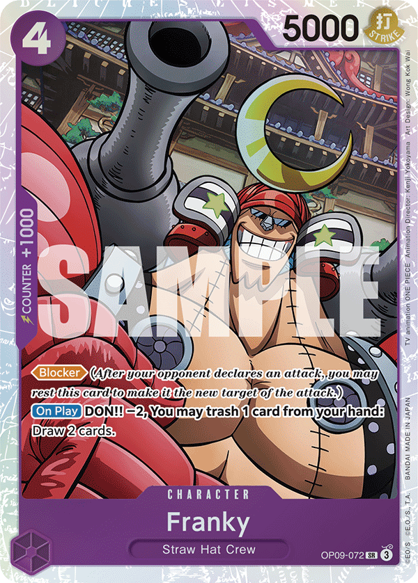 Franky Emperors In The New World - OP-09 One Piece Card Franky Emperors In The New World - OP-09 One Piece Card
