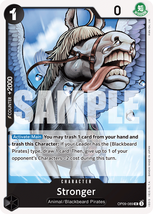 Stronger Emperors In The New World - OP-09 One Piece Card Stronger Emperors In The New World - OP-09 One Piece Card