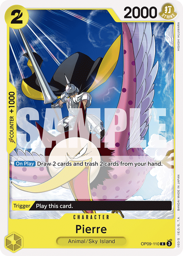Pierre Emperors In The New World - OP-09 One Piece Card Pierre Emperors In The New World - OP-09 One Piece Card