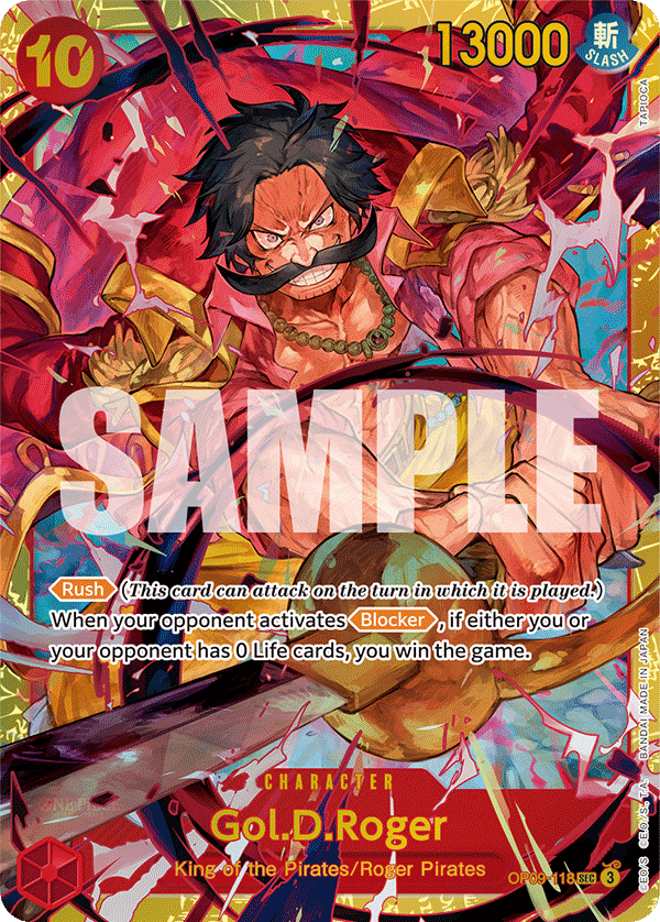 Gol.D.Roger Emperors In The New World - OP-09 One Piece Card Gol.D.Roger Emperors In The New World - OP-09 One Piece Card