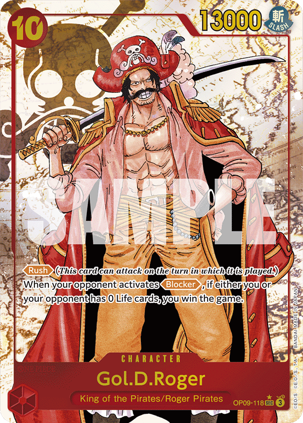 Gol.D.Roger Emperors In The New World - OP-09 One Piece Card Gol.D.Roger Emperors In The New World - OP-09 One Piece Card