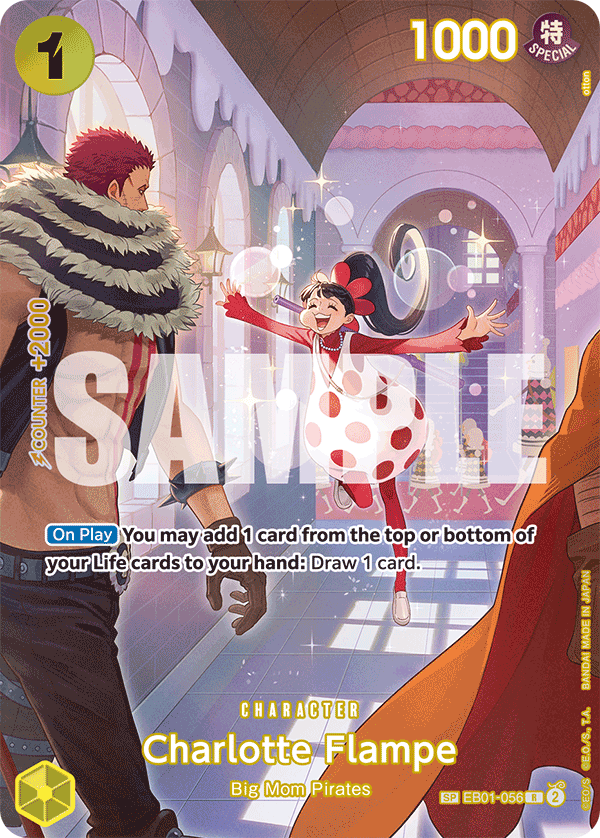 Charlotte Flampe Royal Blood - OP-10 One Piece Card Charlotte Flampe Royal Blood - OP-10 One Piece Card