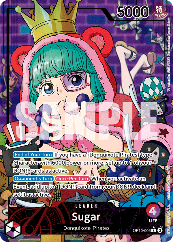 Sugar Royal Blood - OP-10 One Piece Card Sugar Royal Blood - OP-10 One Piece Card