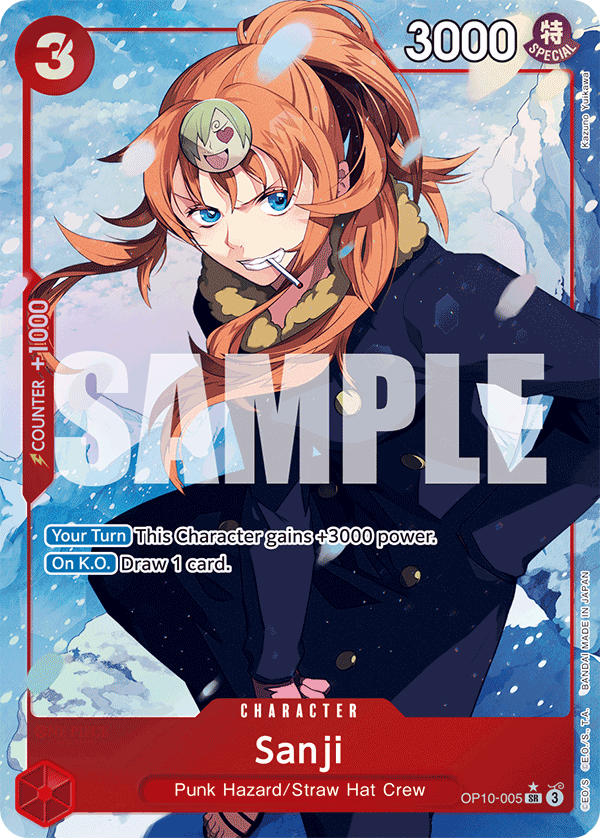 Sanji Royal Blood - OP-10 One Piece Card Sanji Royal Blood - OP-10 One Piece Card