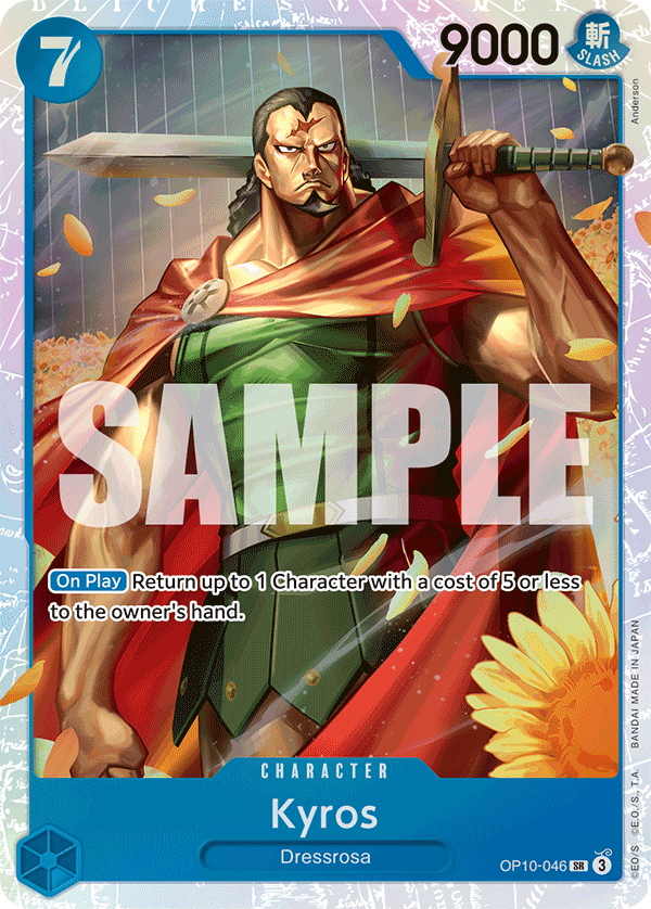 Kyros Royal Blood - OP-10 One Piece Card Kyros Royal Blood - OP-10 One Piece Card