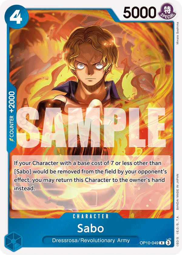 Sabo Royal Blood - OP-10 One Piece Card Sabo Royal Blood - OP-10 One Piece Card