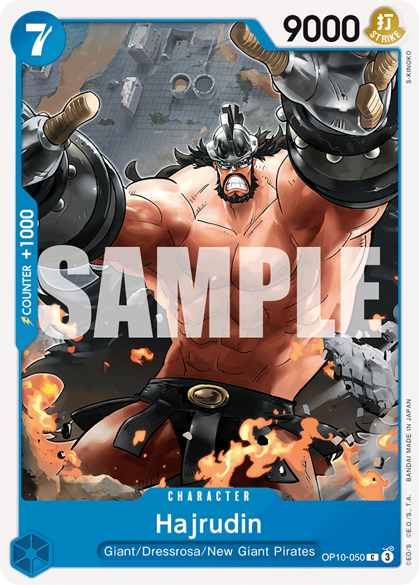 Hajrudin Royal Blood - OP-10 One Piece Card Hajrudin Royal Blood - OP-10 One Piece Card