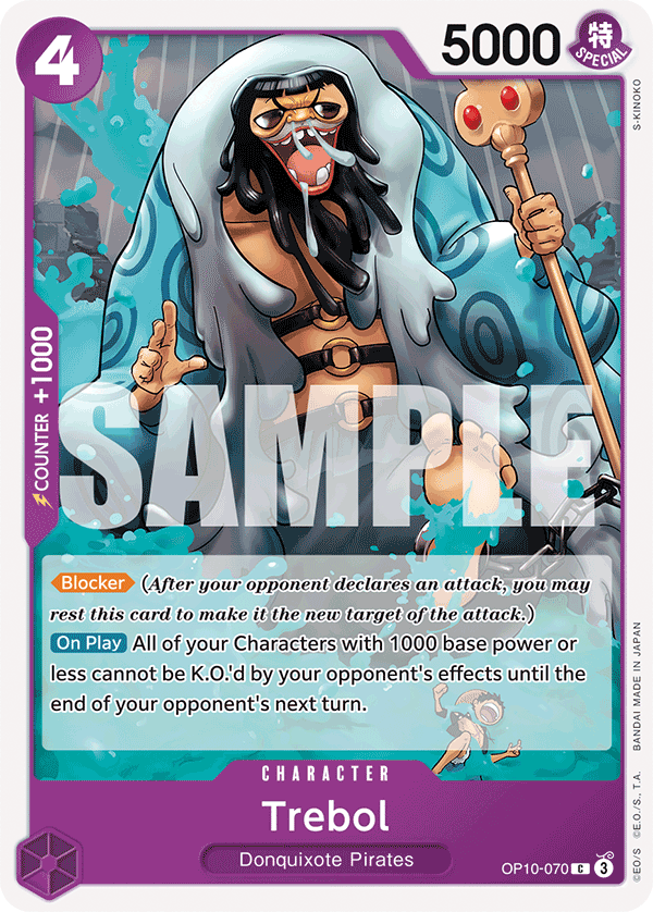 Trebol Royal Blood - OP-10 One Piece Card Trebol Royal Blood - OP-10 One Piece Card