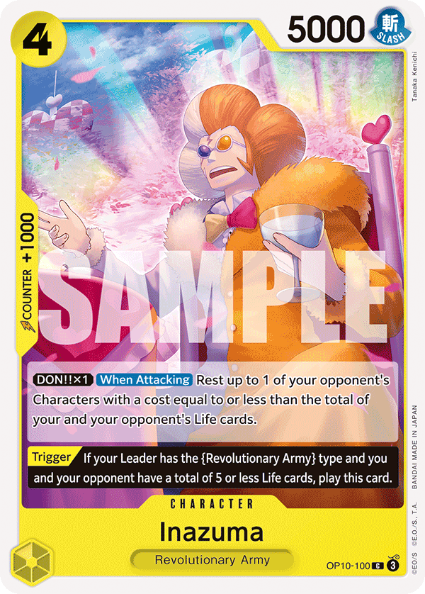 Inazuma Royal Blood - OP-10 One Piece Card Inazuma Royal Blood - OP-10 One Piece Card