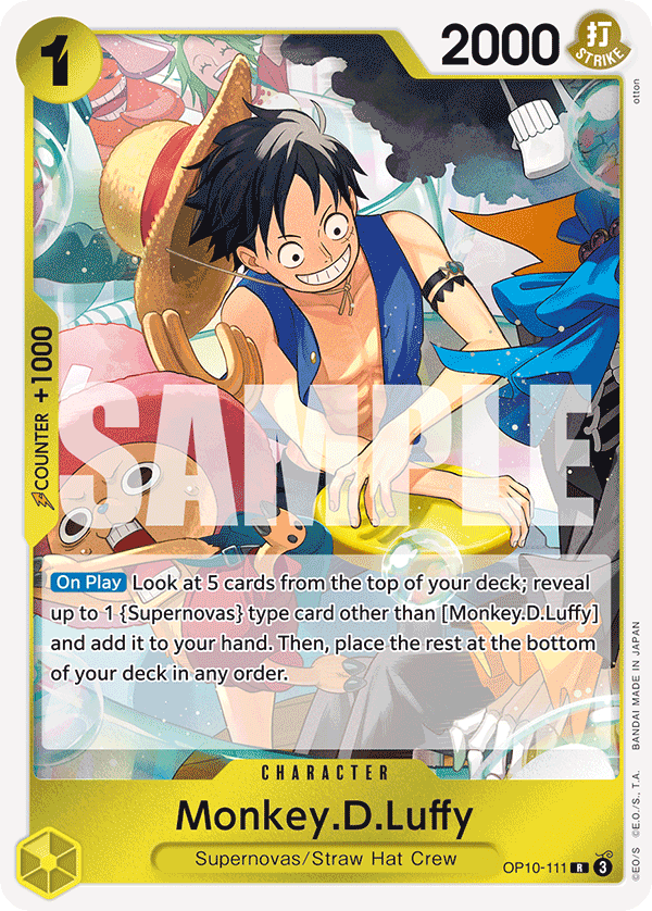 Monkey.D.Luffy Royal Blood - OP-10 One Piece Card Monkey.D.Luffy Royal Blood - OP-10 One Piece Card