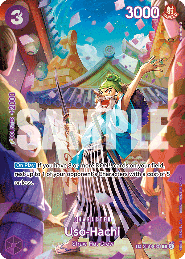 Uso-Hachi Royal Blood - OP-10 One Piece Card Uso-Hachi Royal Blood - OP-10 One Piece Card